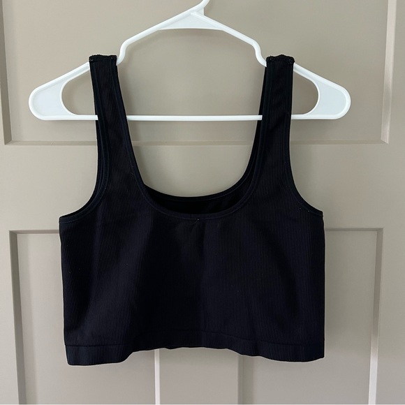 Athleta Ribbed Crop Top - Picture 1 of 3